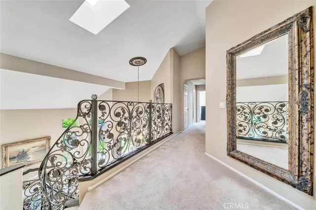 a view of an front door