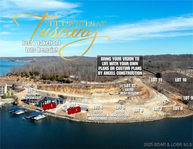 $125,000 | Lot 11 Tuscany Drive, Camdenton, MO 65020