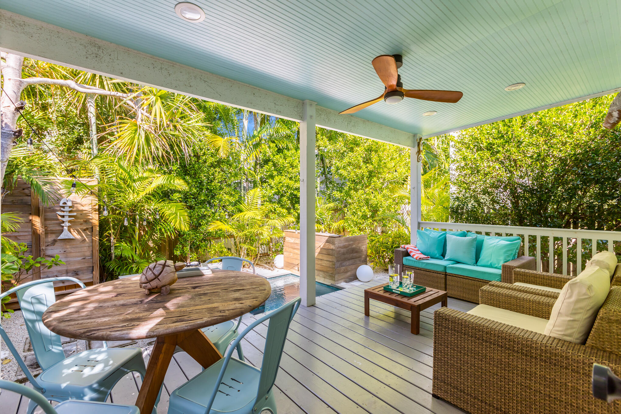1311 Pine Street Key West, FL 33040 - Photo 22 of 25 a outdoor living space with furniture and garden view