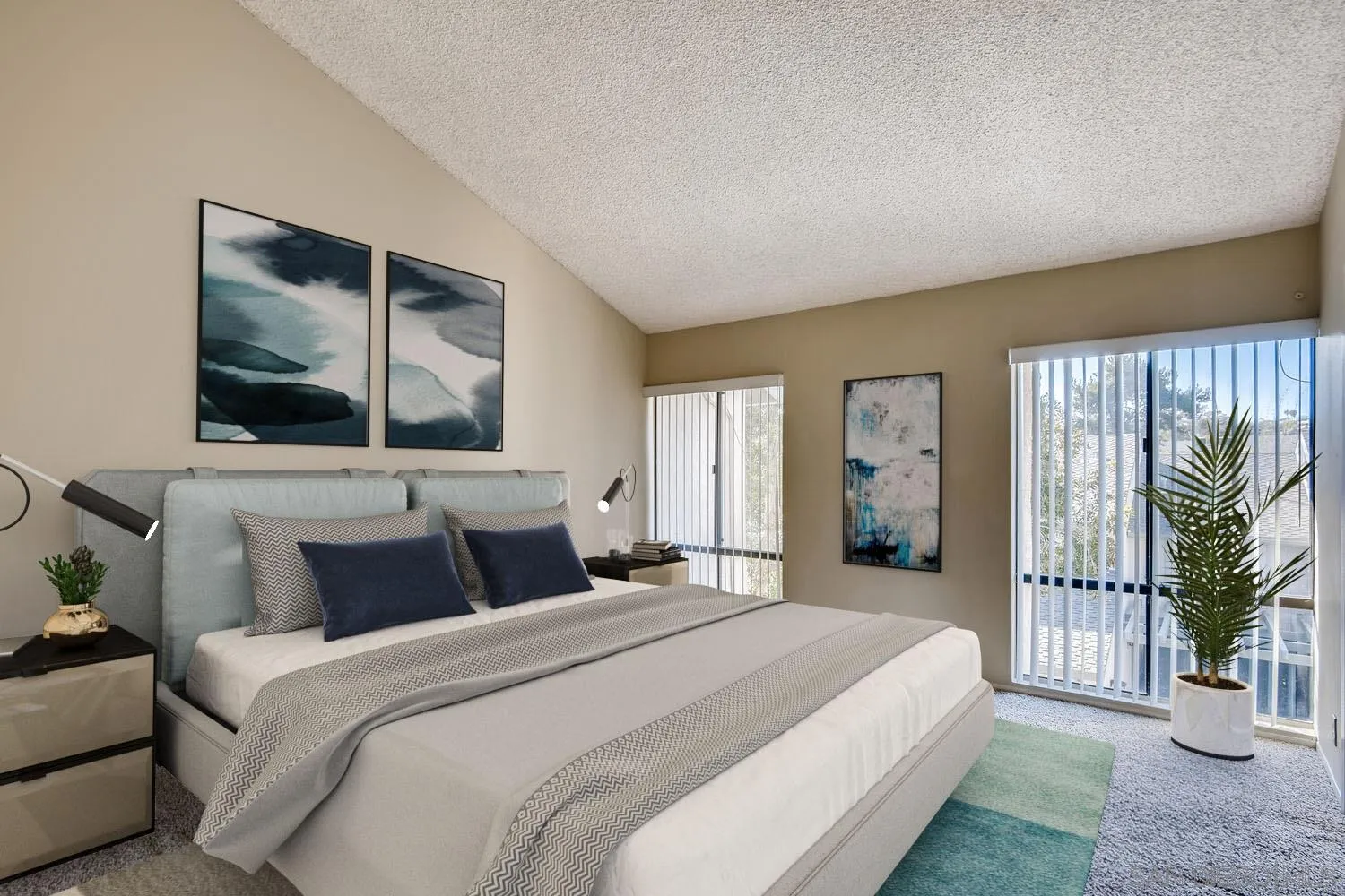 8271 Caminito Modena San Diego, CA 92037 - Photo 4 of 28 a bedroom with a bed and a window