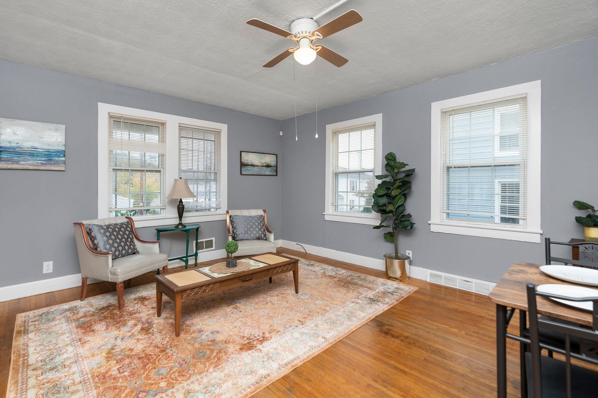 712 Nelson Street Staunton, VA 24401 - Photo 6 of 30 a living room with furniture and a window