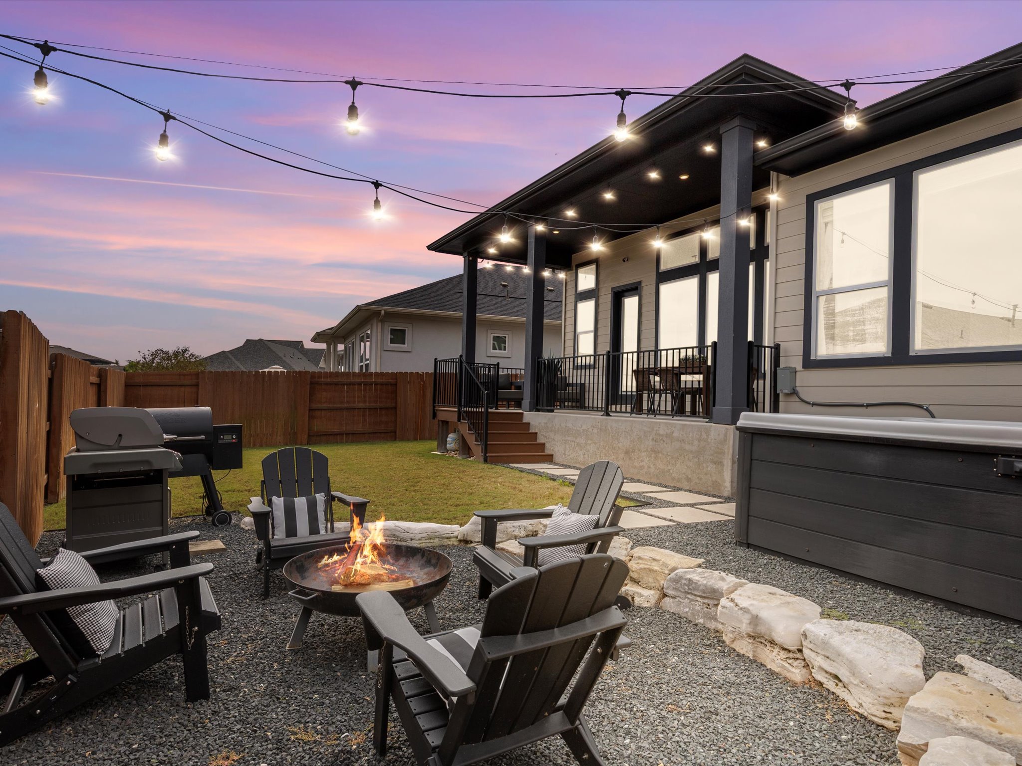 9001 Centurion Path Austin, TX 78744 - Photo 1 of 40 a view of a patio with swimming pool table and chairs