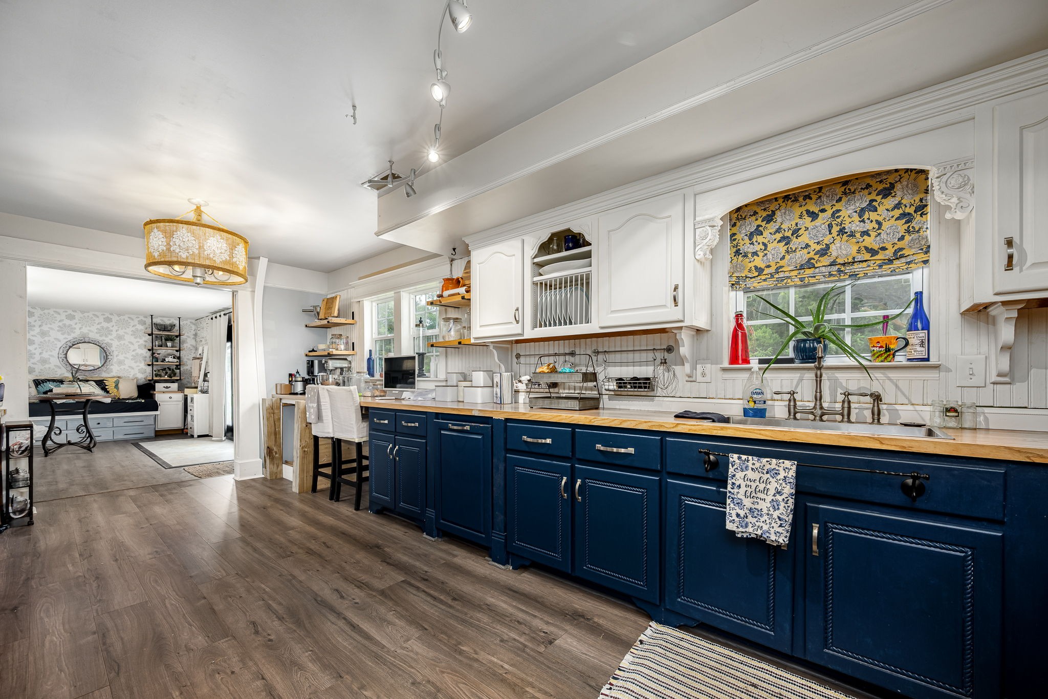 4842 Lunns Store Road Chapel Hill, TN 37034 - Photo 29 of 52 a large kitchen with stainless steel appliances a lot of counter space and a wooden floors