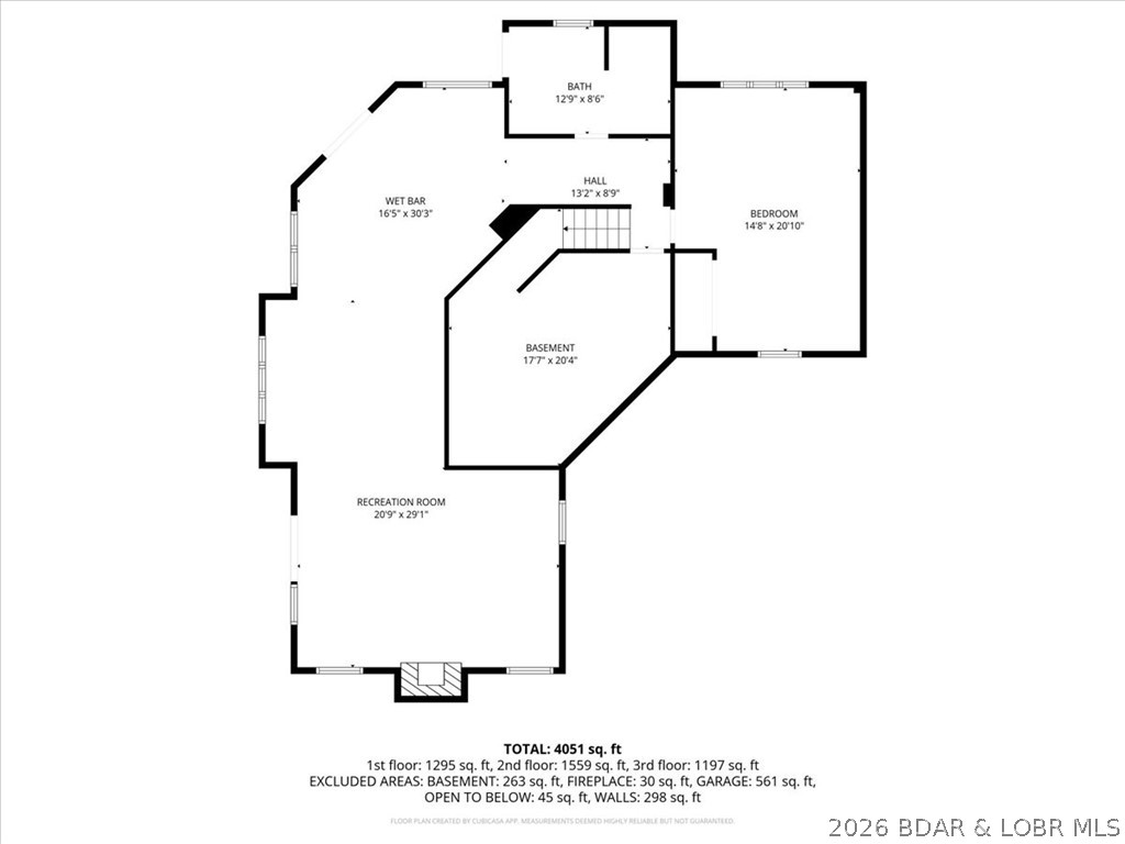 3625 Adkins Road Climax Springs, MO 65324 - Photo 70 of 71 Lower Level Floor Plan