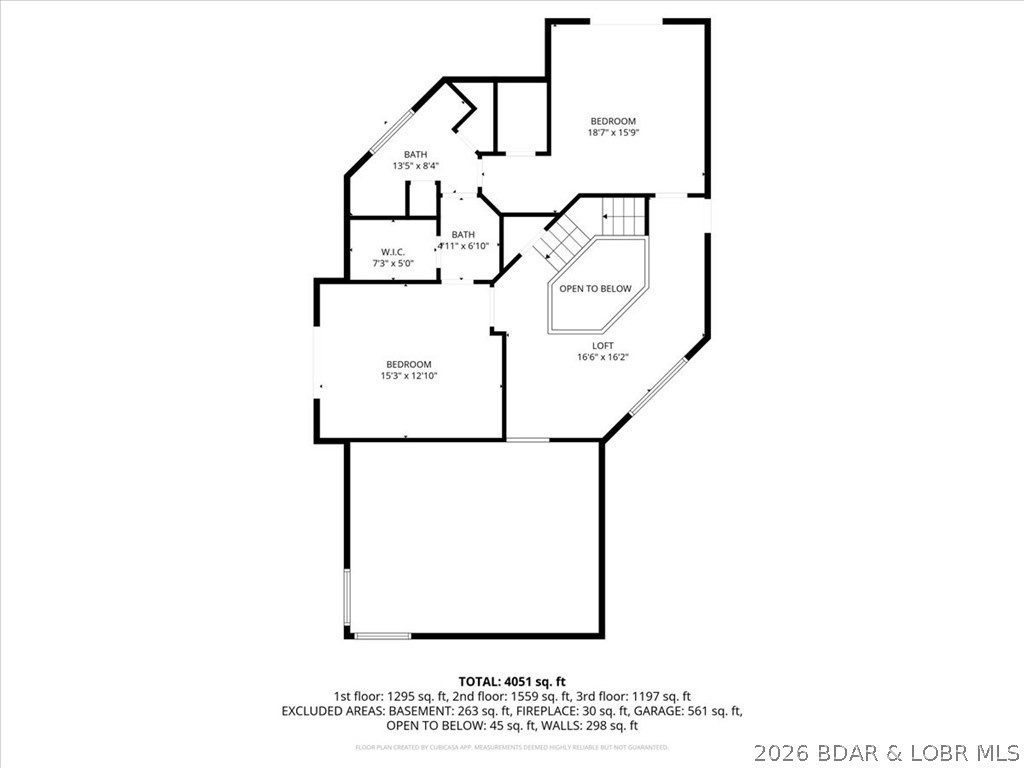 3625 Adkins Road Climax Springs, MO 65324 - Photo 71 of 71 Upper Level Floor Plan