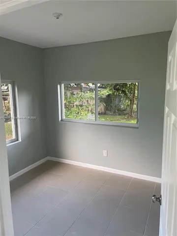 a view of room with window