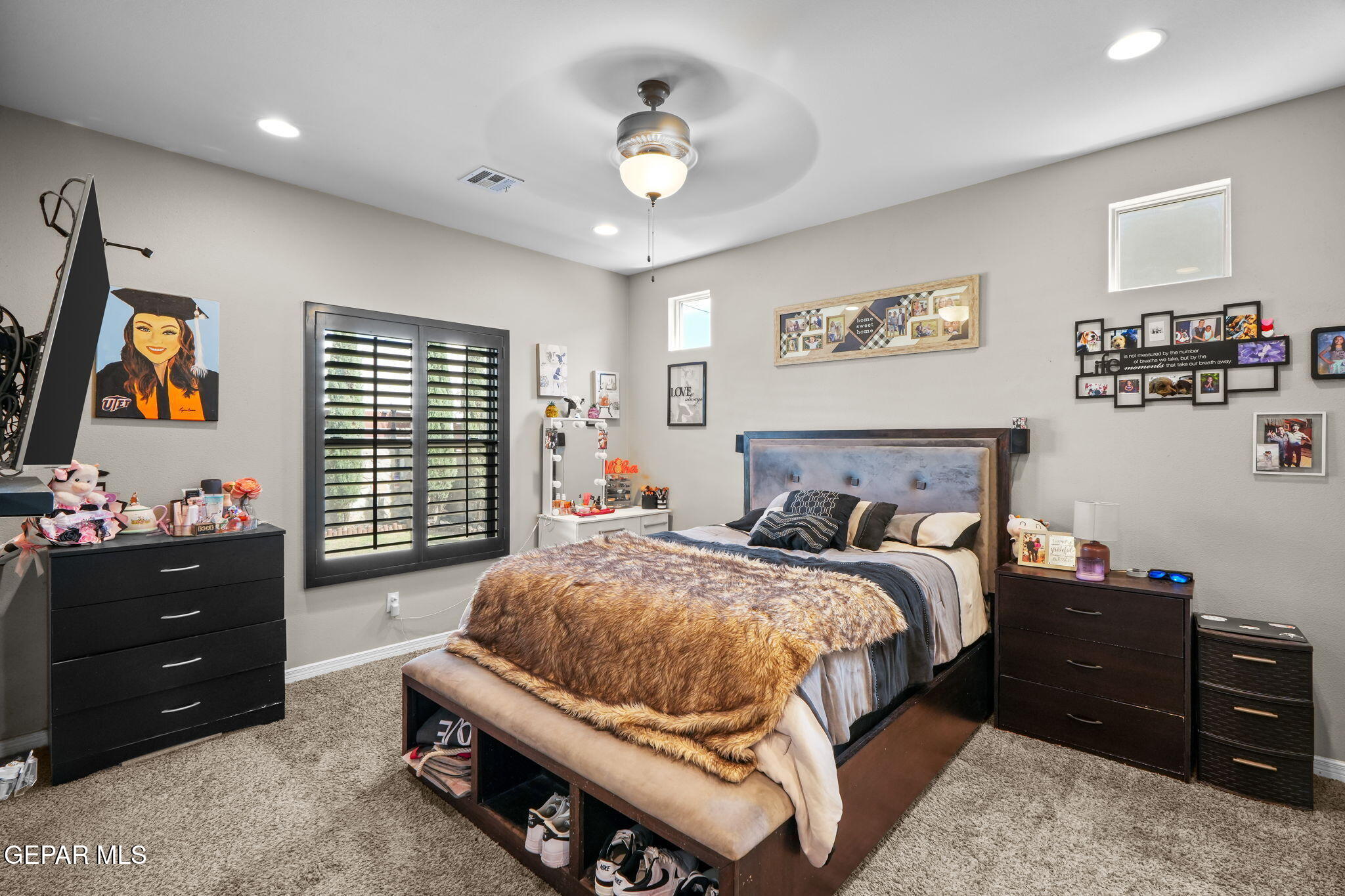 13737 Garforth Avenue El Paso, TX 79928 - Photo 24 of 34 a bedroom with a bed and a window