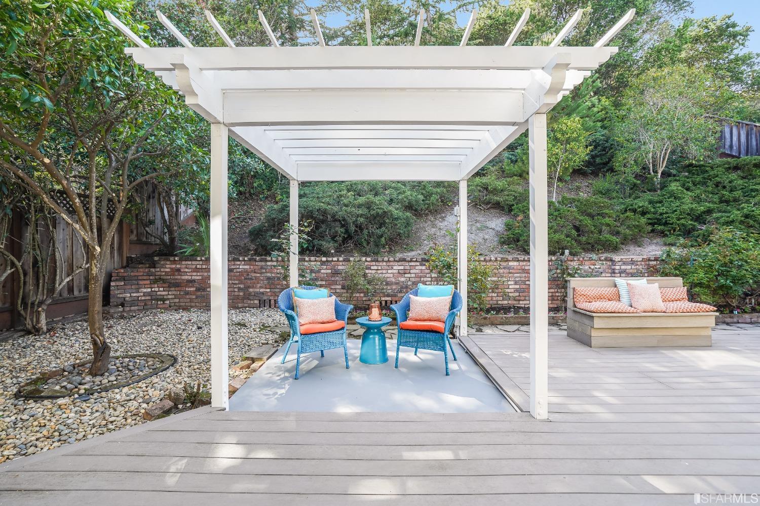 1838 Whitecliff Way San Mateo, CA 94402 - Photo 48 of 56 a view of outdoor space with seating