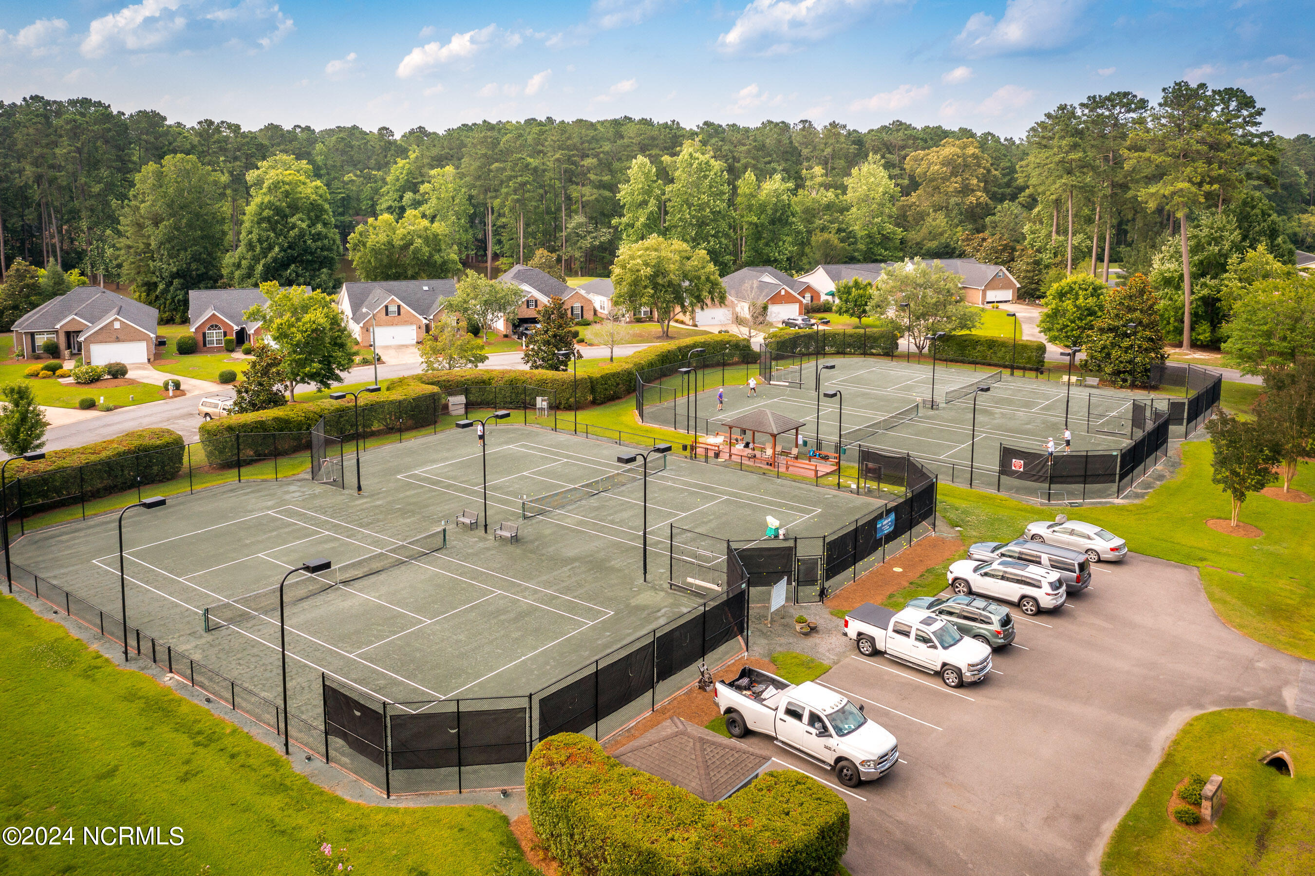 301 Neuse Drive Chocowinity, NC 27817 - Photo 57 of 58 4 lighted tennis courts