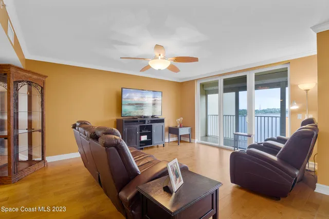 a view of city from balcony