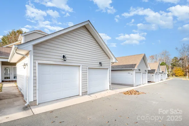 a view of a white house