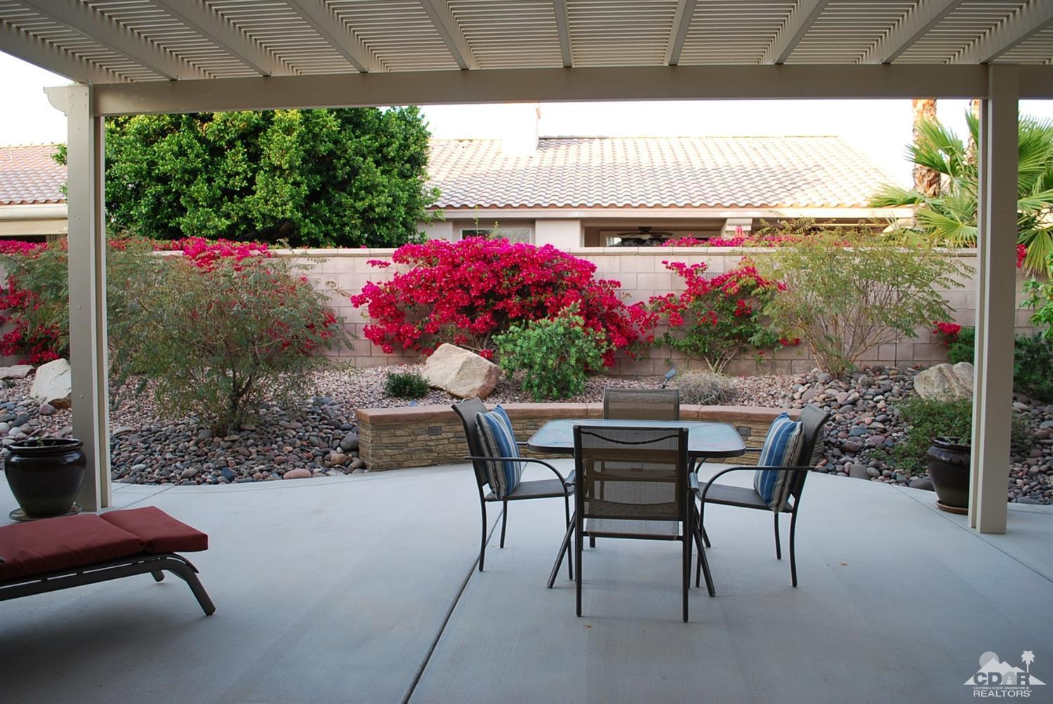 78082 Hunter Point Road Palm Desert, CA 92211 - Photo 38 of 38 a outdoor dining space with furniture and outdoor view