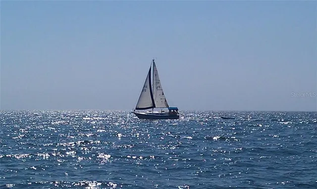 a view of an ocean beach