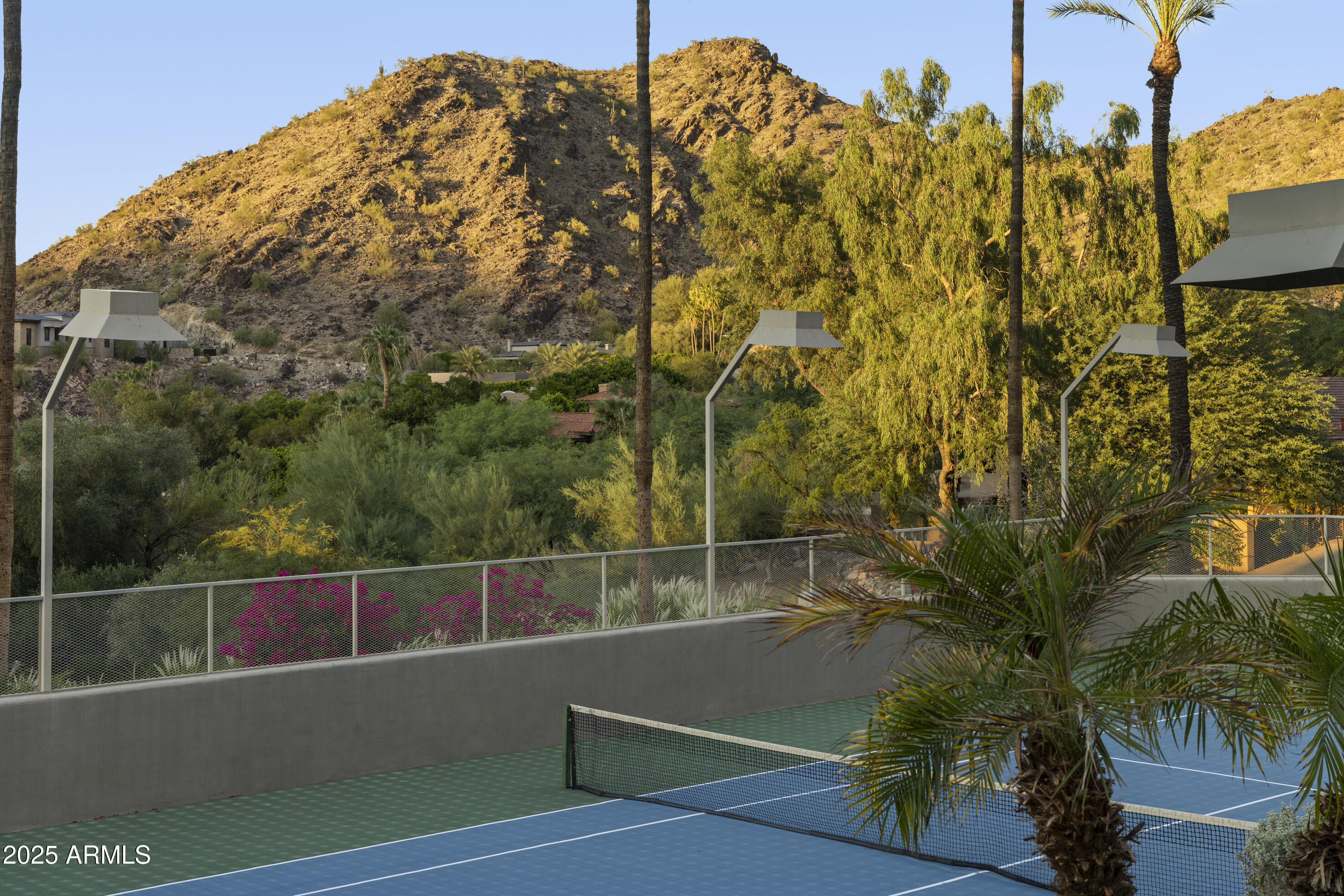 5407 East Roadrunner Road Paradise Valley, AZ 85253 - Photo 23 of 45 Tennis Court View Deck