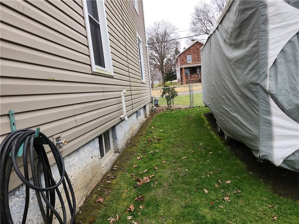 104 Navy Street Perryopolis, PA 15473 - Photo 41 of 45 a view of a back yard of the house