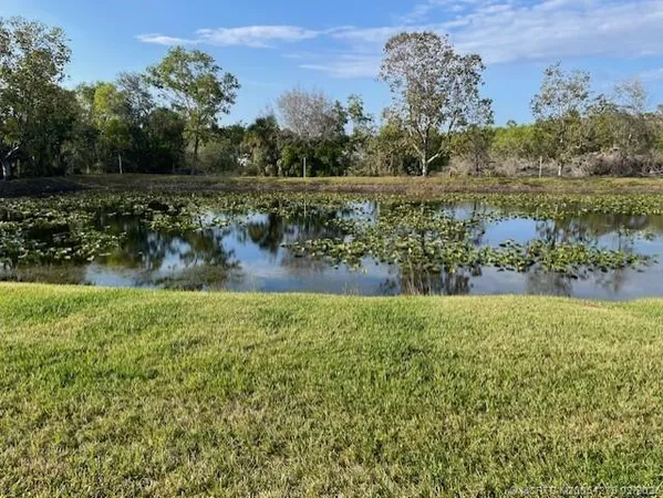 a view of wooden door