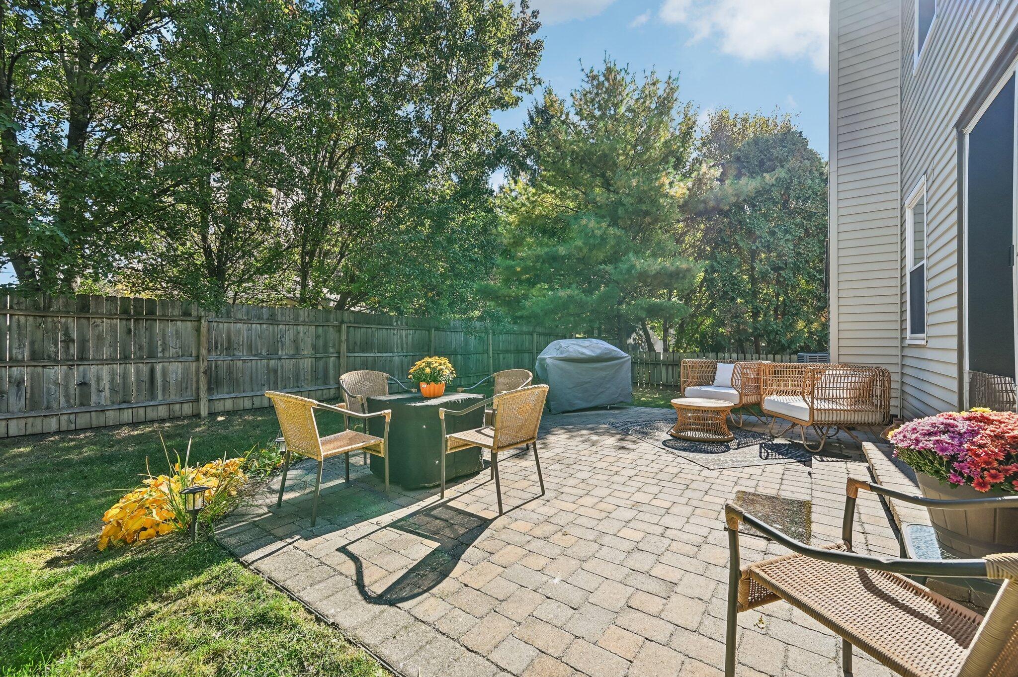 6048 Abbey Church Road Dublin, OH 43017 - Photo 25 of 27 Rear Patio