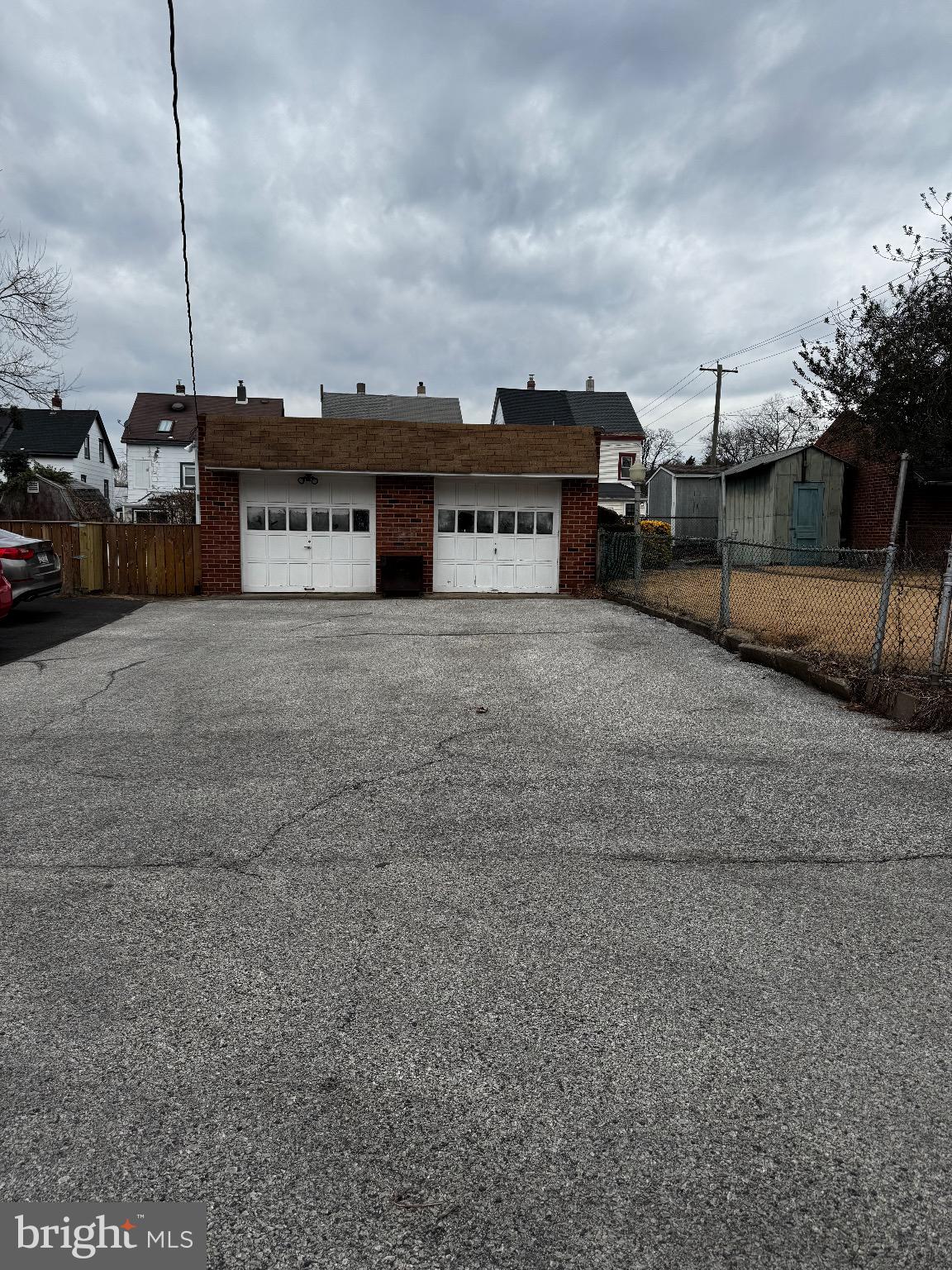 504 Ryers Avenue Cheltenham, PA 19012 - Photo 2 of 3 Spacious garage with ample parking area.