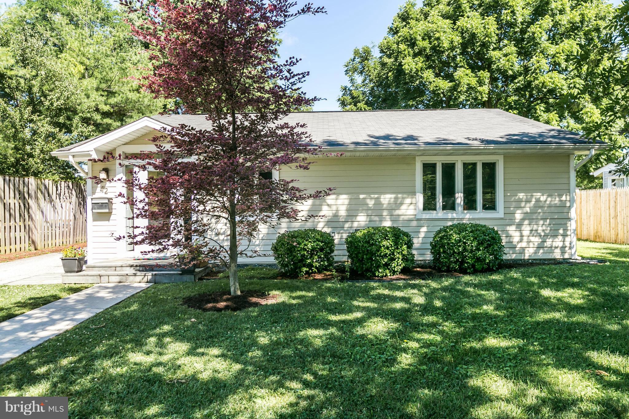 42 East Timonium Road Lutherville-Timonium, MD 21093 - Photo 2 of 24 Exterior Front