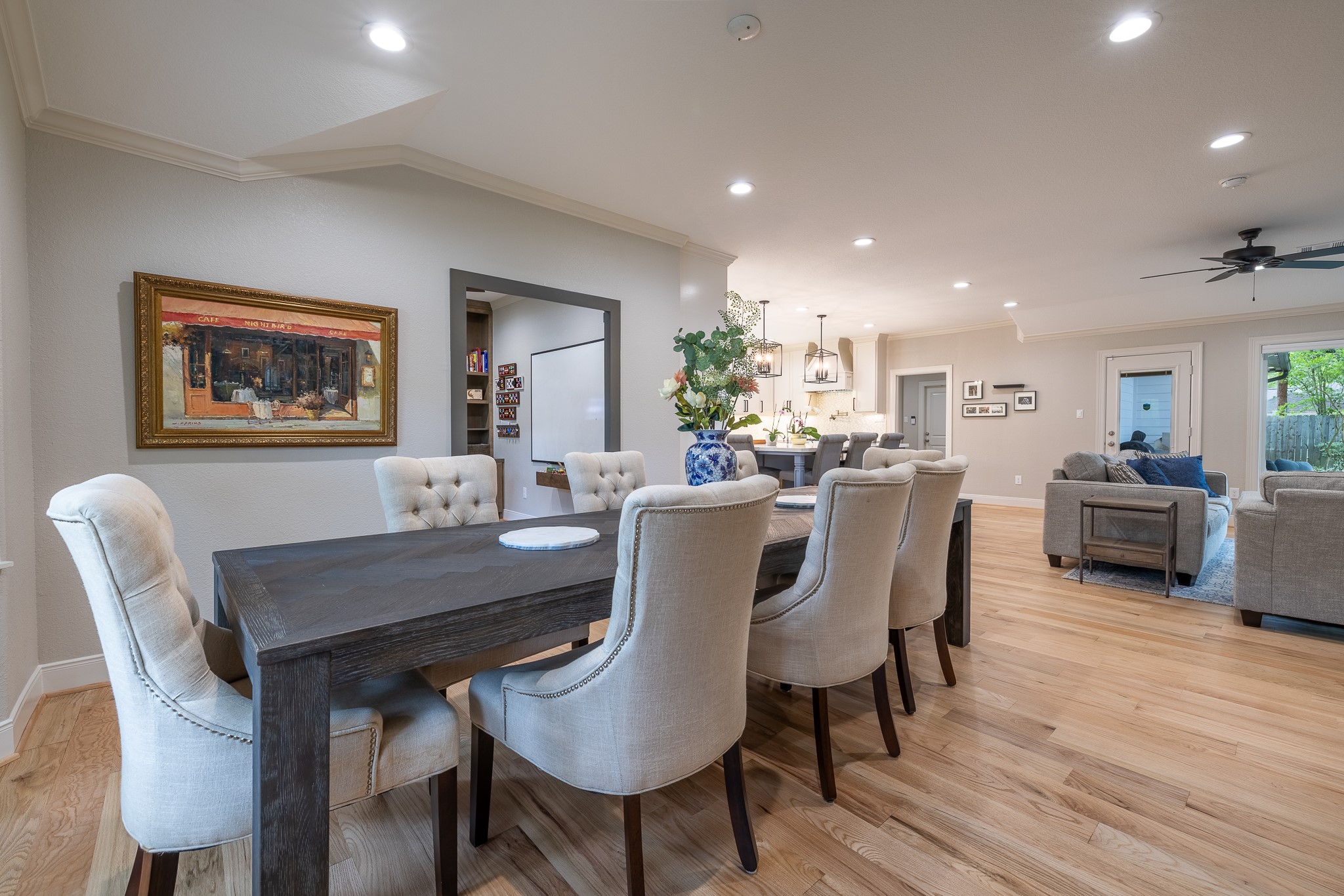 5230 Redstart Street Houston, TX 77035 - Photo 9 of 30 Dining room alternate angle — flows seamlessly from the kitchen for easy everyday living