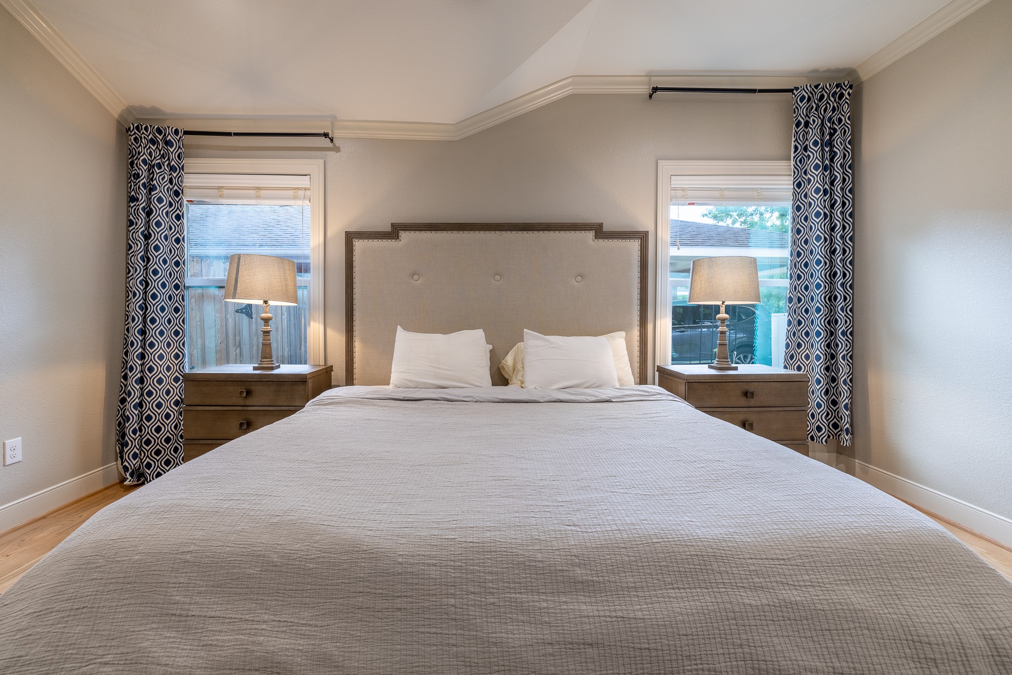 5230 Redstart Street Houston, TX 77035 - Photo 19 of 30 Primary bedroom alternate angle — spacious, bright, and beautifully finished