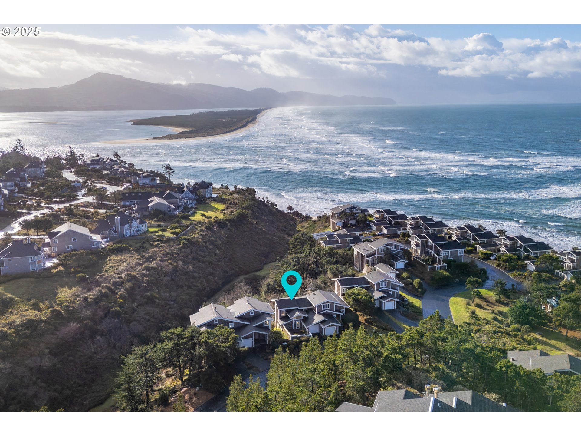455 Capes Drive Oceanside, OR 97141 - Photo 34 of 48 a view of city and ocean