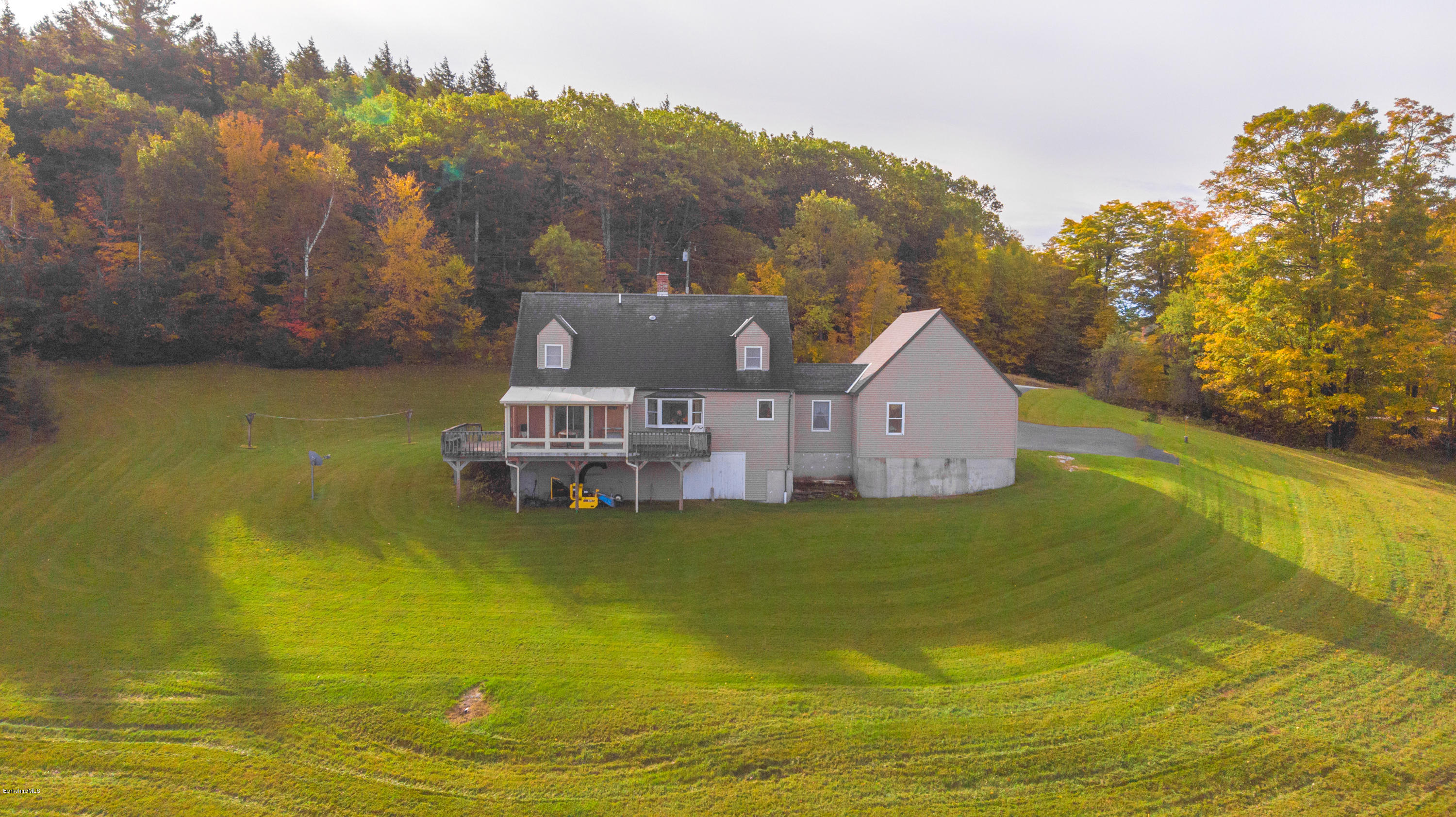 333 South County Road Florida, MA 01343 - Photo 9 of 32 a view of a house with a yard