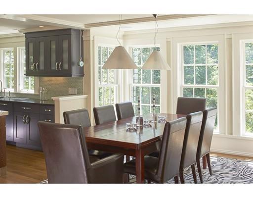 210 Meadowbrook Road Weston, MA 02493 - Photo 5 of 20 a view of a dining room with furniture window and outside view