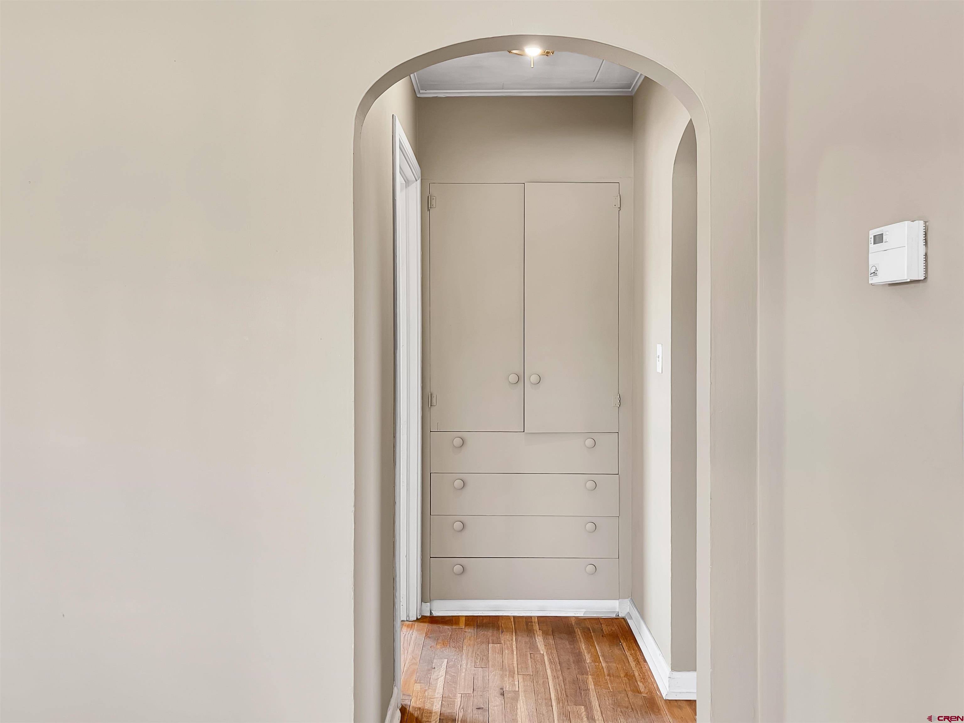 2001 Black Canyon Road Crawford, CO 81415 - Photo 27 of 45 an empty room with wooden floor