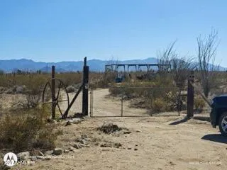 a view of a terrace with a snow on the road