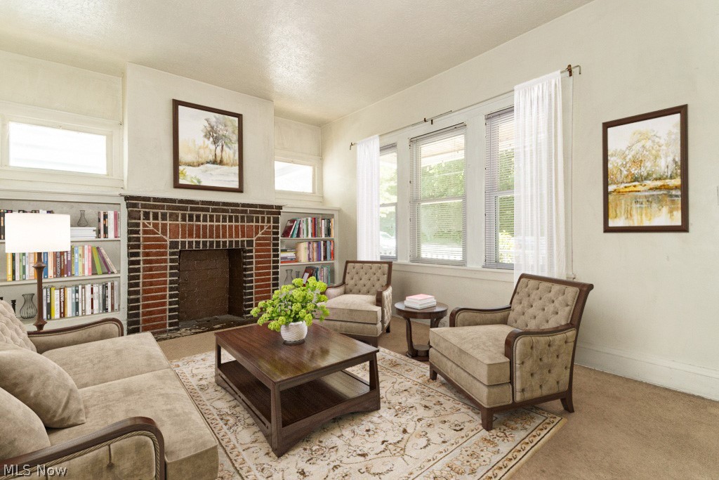 2233 Edgehill Road Cleveland, OH 44106 - Photo 4 of 34 Living room - virtually staged