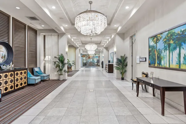 a room with gym equipment