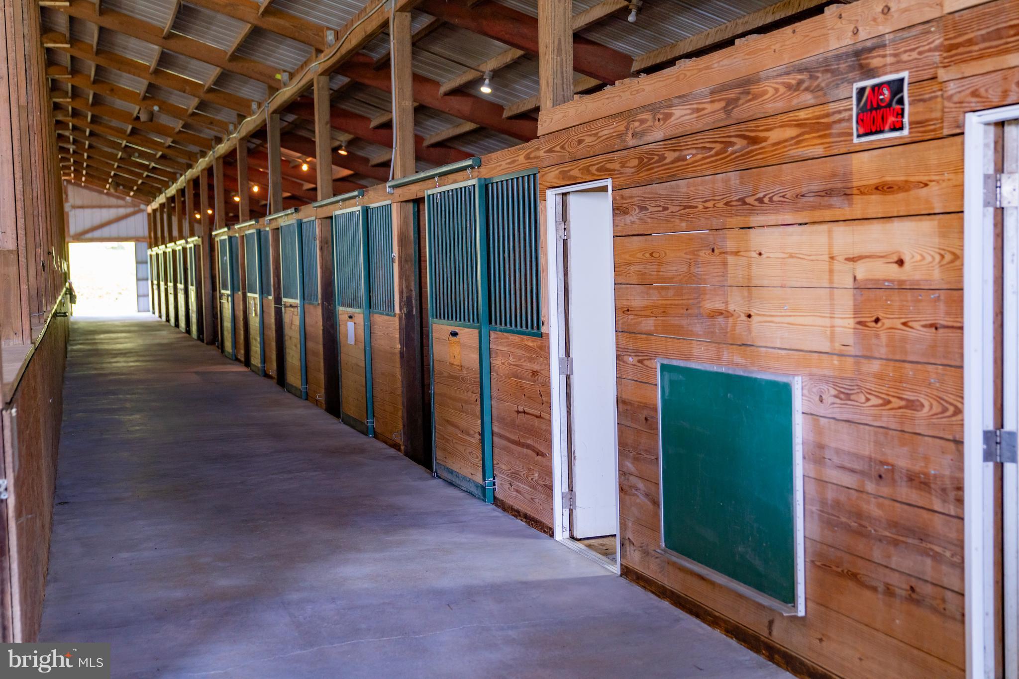 13431 Lewisdale Road Clarksburg, MD 20871 - Photo 1 of 27 Main Barn with 12 Large Matted Stalls