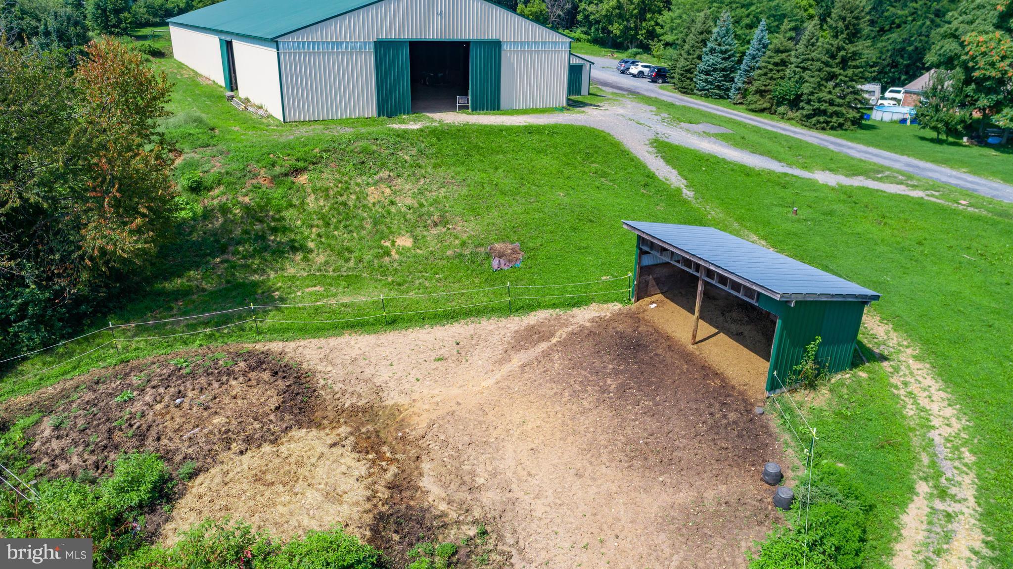 13431 Lewisdale Road Clarksburg, MD 20871 - Photo 19 of 27 Small Turnout Paddock with Loafing Shed