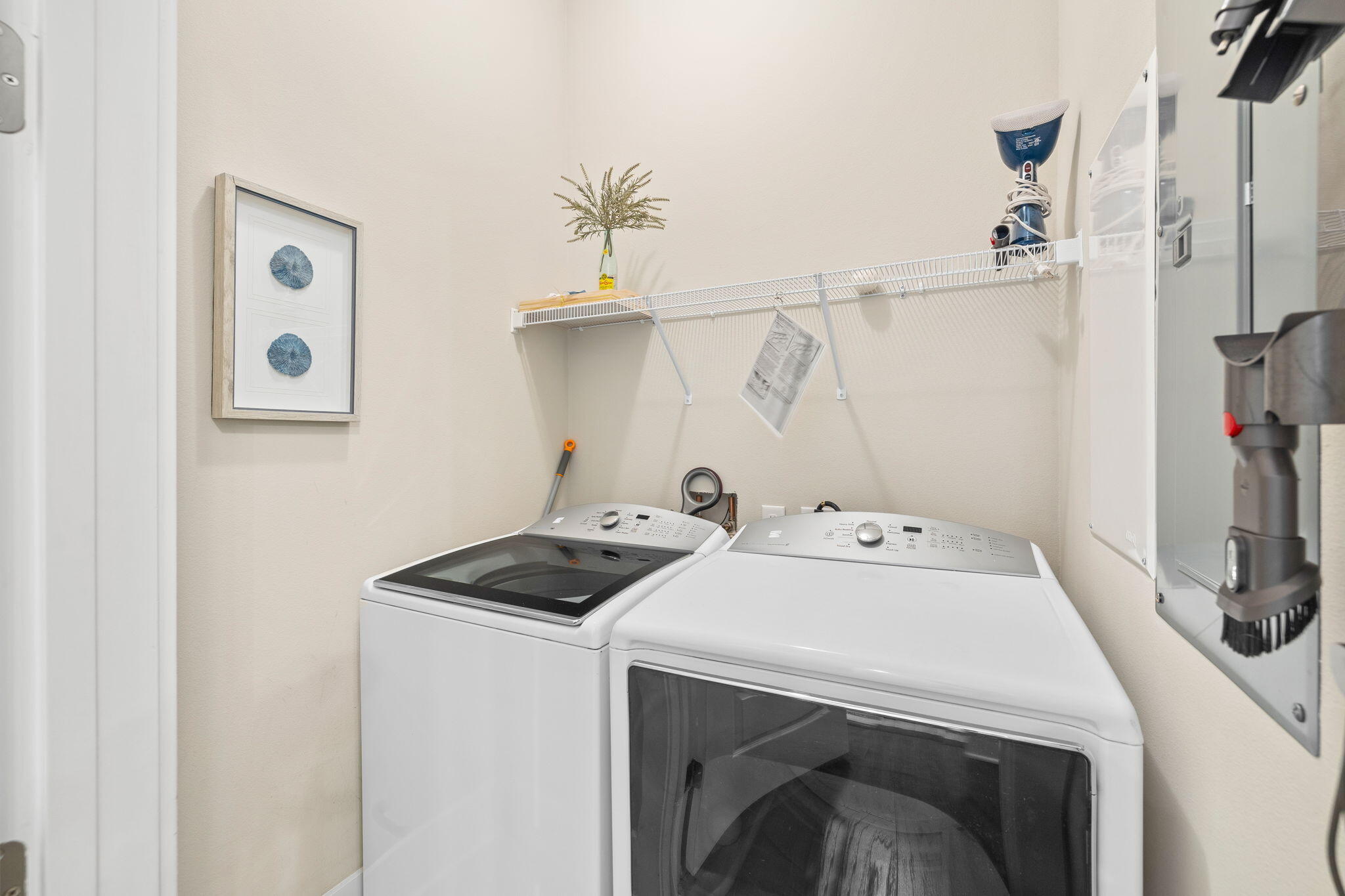 67 Milestone Dr Inlet Beach, Unit C Inlet Beach, FL 32461 - Photo 33 of 39 a utility room with dryer and washer