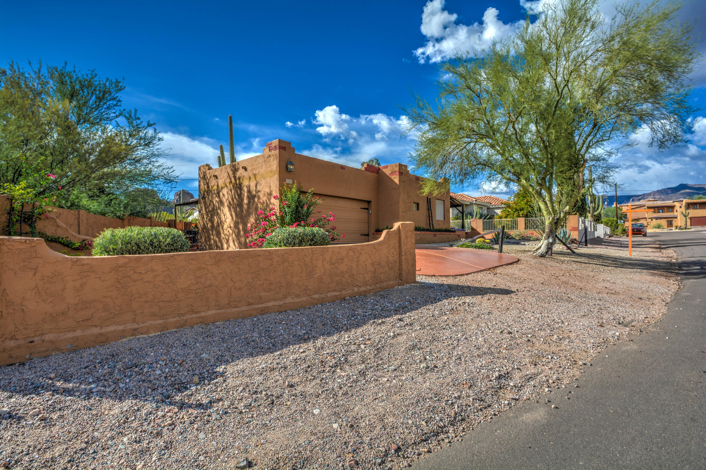5582 South Jacaranda Road Gold Canyon, AZ 85118 - Photo 1 of 43 CUSTOM PUEBLO HOME