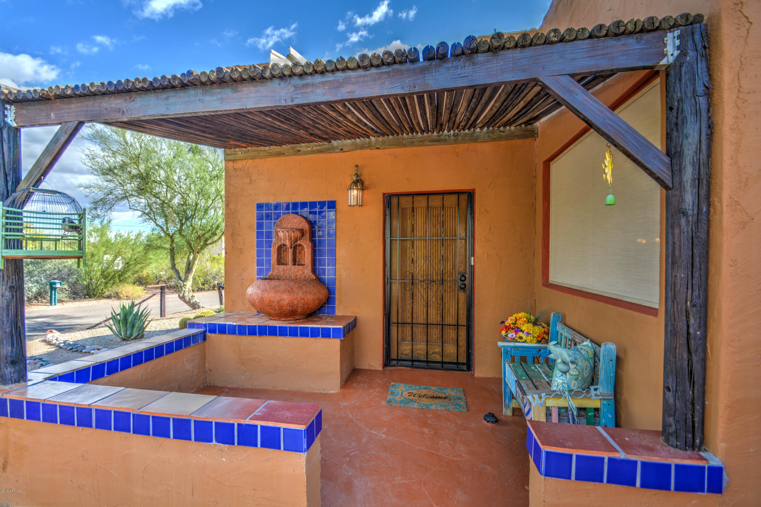 5582 South Jacaranda Road Gold Canyon, AZ 85118 - Photo 14 of 43 WELCOMING COURTYARD