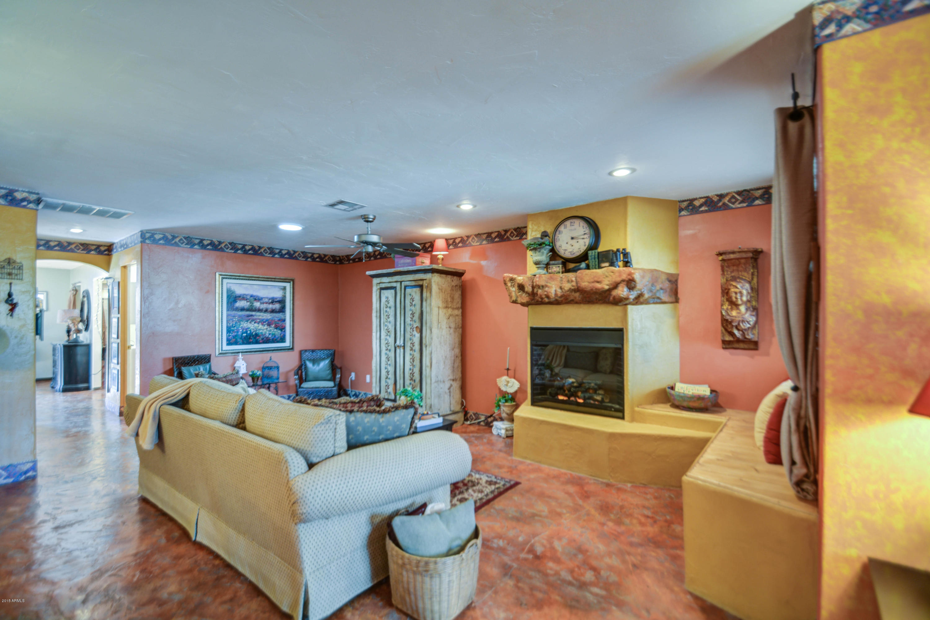 5582 South Jacaranda Road Gold Canyon, AZ 85118 - Photo 6 of 43 FIREPLACE & BUILT IN SEATING
