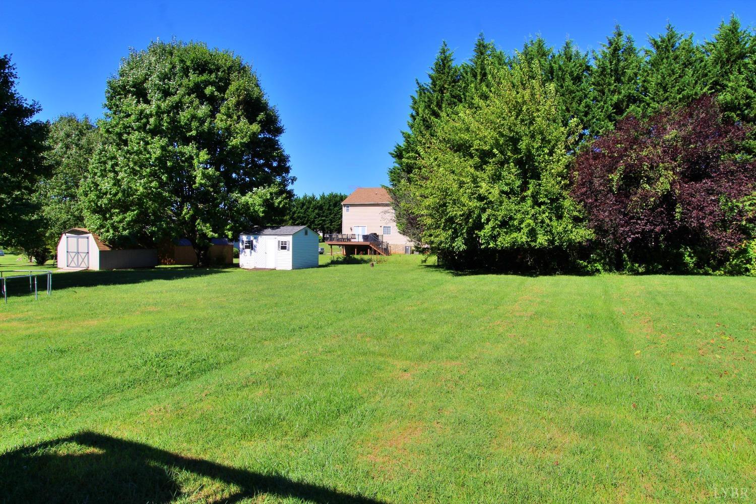 2899 Thomas Jefferson Road Forest, VA 24551 - Photo 22 of 22 a backyard of a house with lots of green space