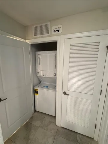 a view of a balcony with lake view