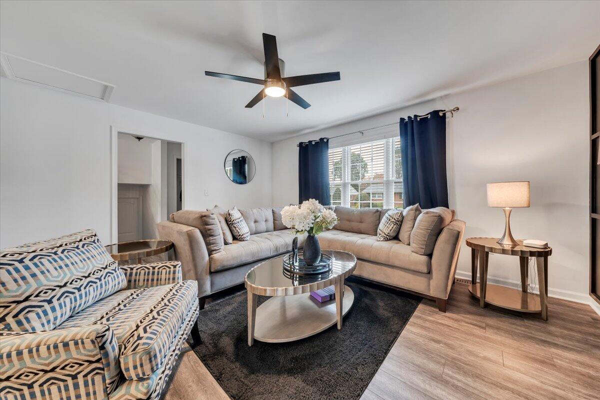4018 Hazelridge Road Northwest Roanoke, VA 24012 - Photo 4 of 59 a living room with furniture and a large window