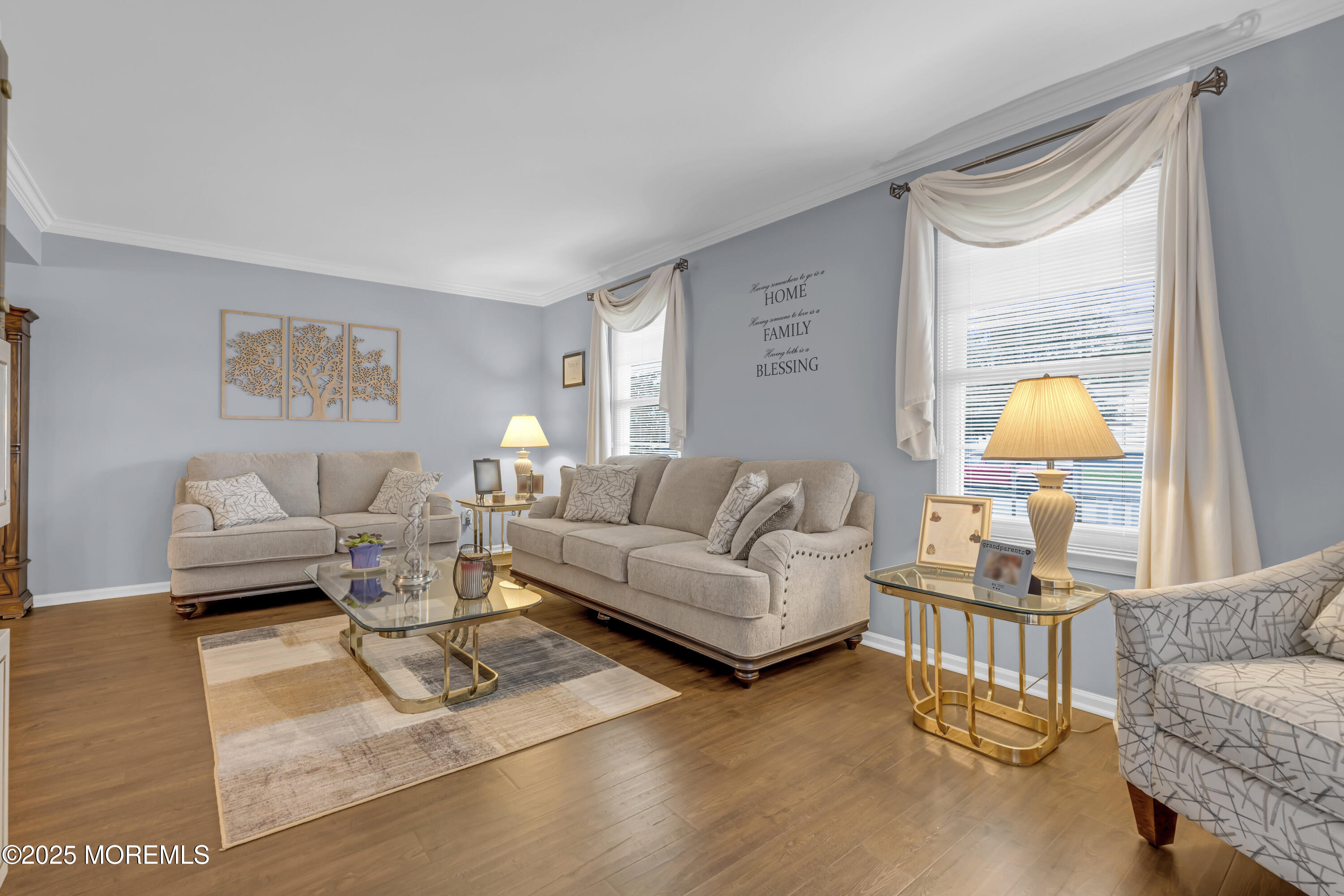 32 Kiwi Loop Howell, NJ 07731 - Photo 4 of 42 a living room with furniture and a lamp