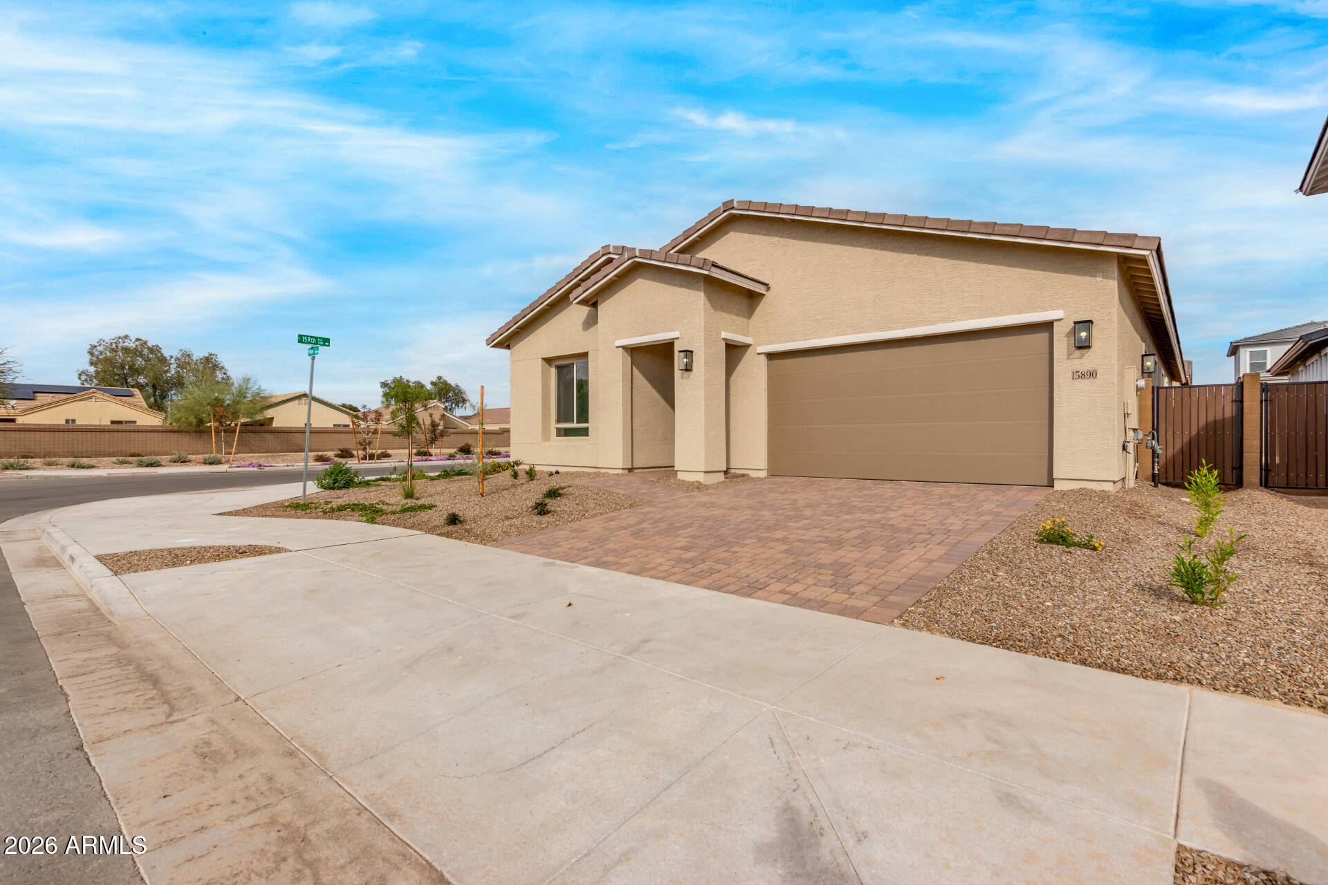 15890 West Miami Street Goodyear, AZ 85338 - Photo 44 of 51 a view of a house with a outdoor space