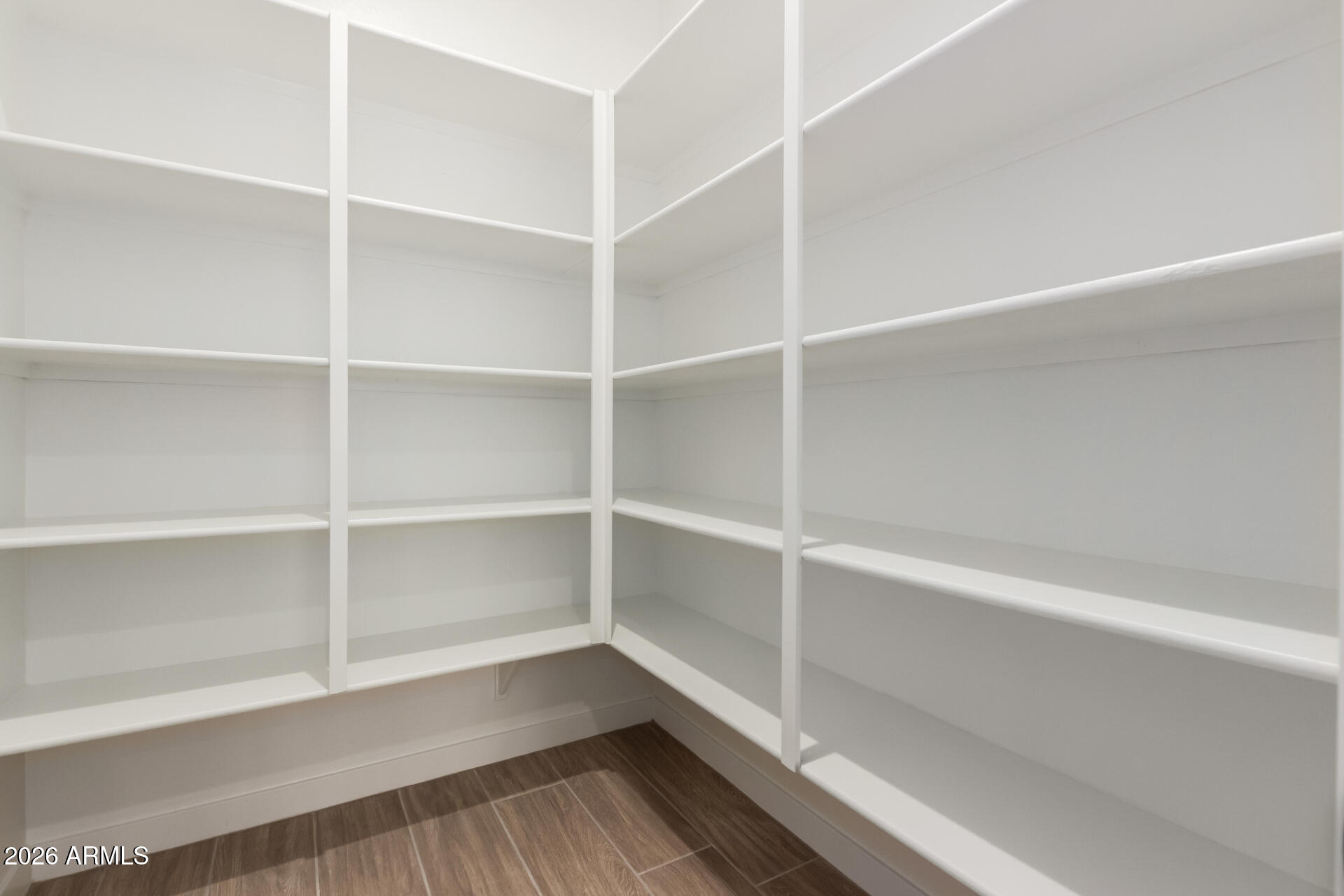 15890 West Miami Street Goodyear, AZ 85338 - Photo 4 of 51 a view of walk in closet with empty racks