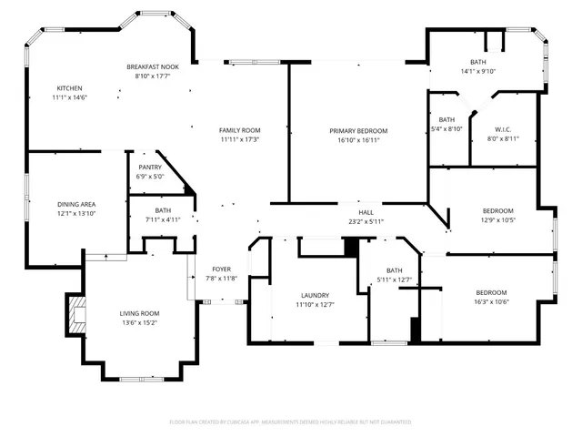 a picture of a floor plan