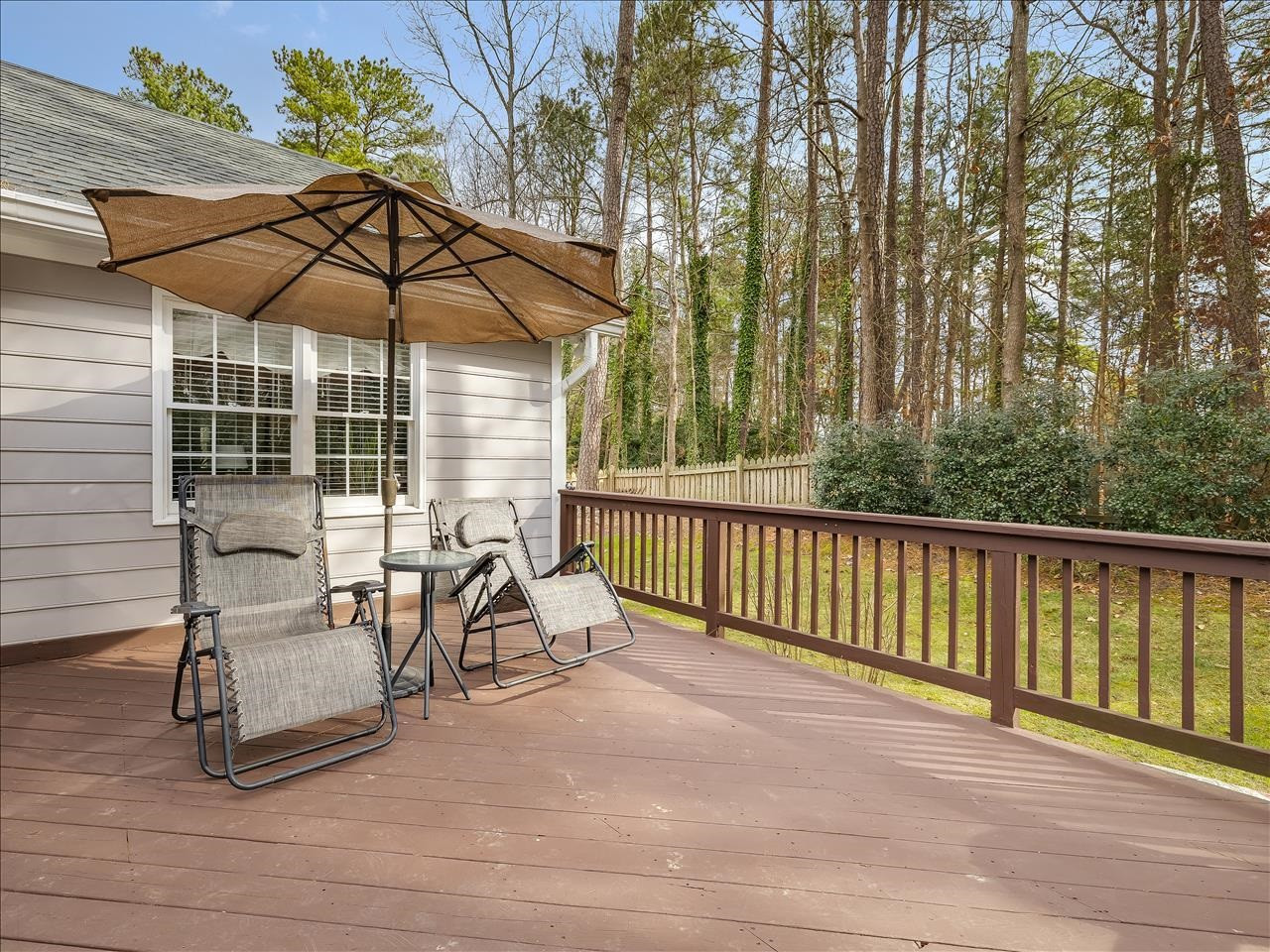 4408 Emmit Drive Raleigh, NC 27604 - Photo 7 of 38 Back Deck