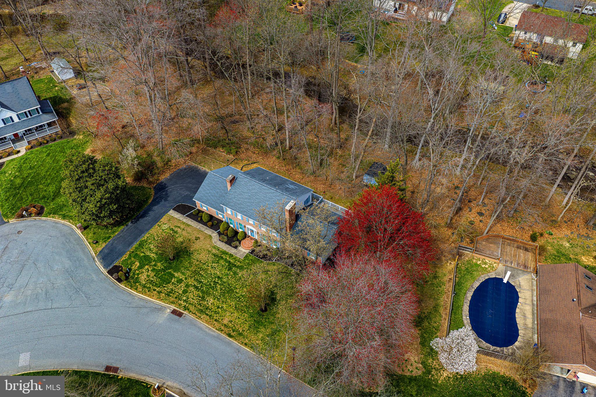 627 Northgate Road Aberdeen, MD 21001 - Photo 8 of 43 an aerial view of a house with garden space and sitting area