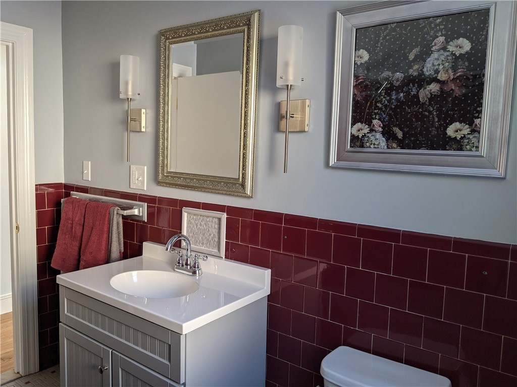 15 Coulters Road Cranston, RI 02920 - Photo 15 of 24 Tile/Bath; w/New Vanity & Sconces