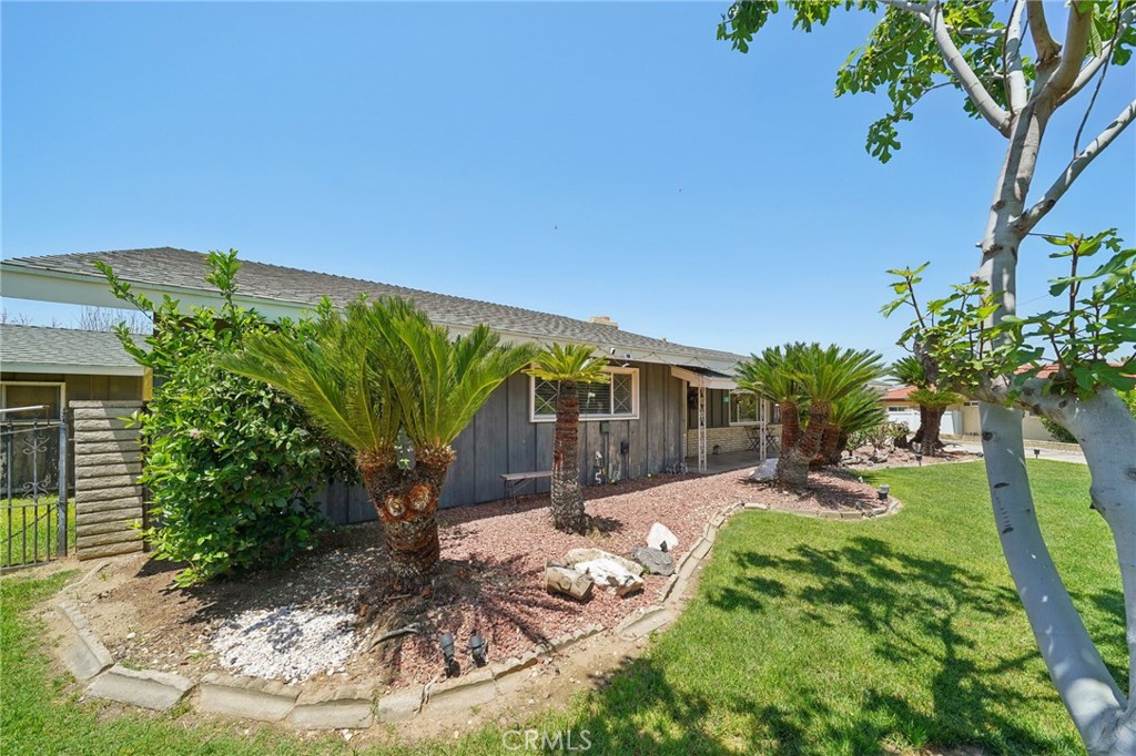 6769 Sunset Circle Riverside, CA 92505 - Photo 4 of 54 a view of a backyard with a garden