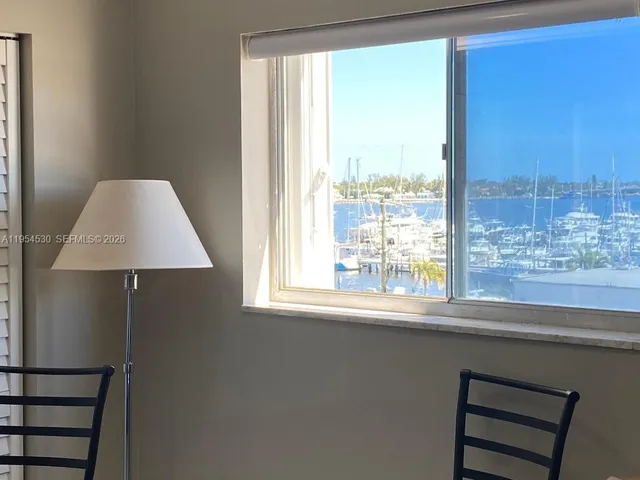 a view of city from a balcony